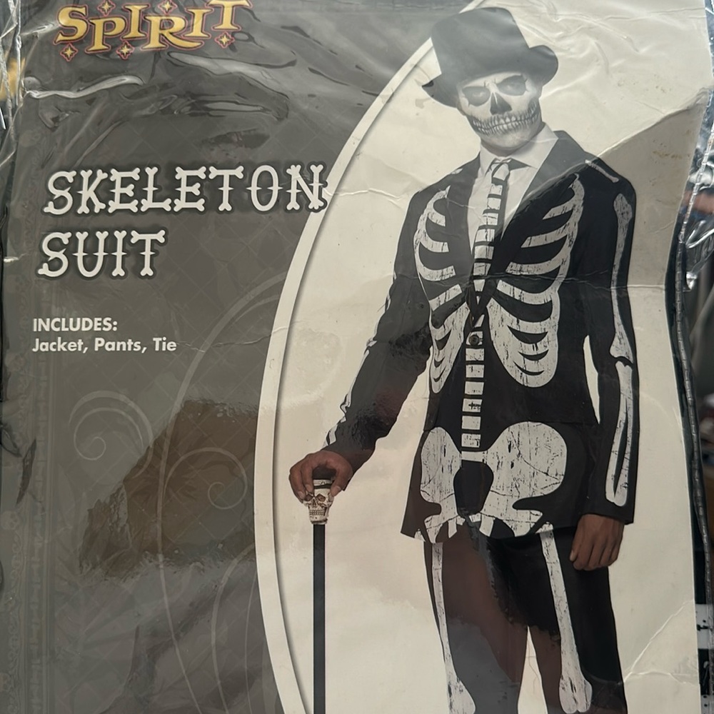 Skeleton suit HALLOWEEN COSTUME
